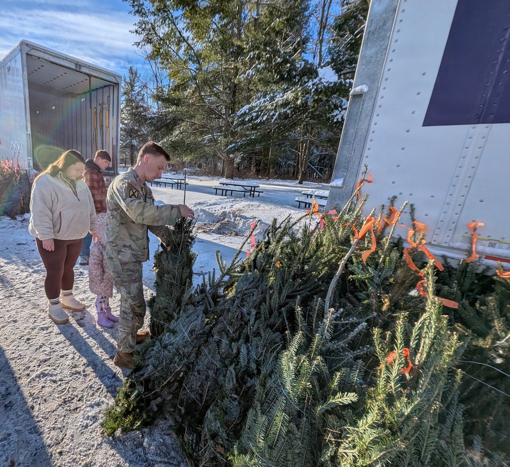 Trees for Troops brings holiday cheer to Fort Drum Soldiers, families