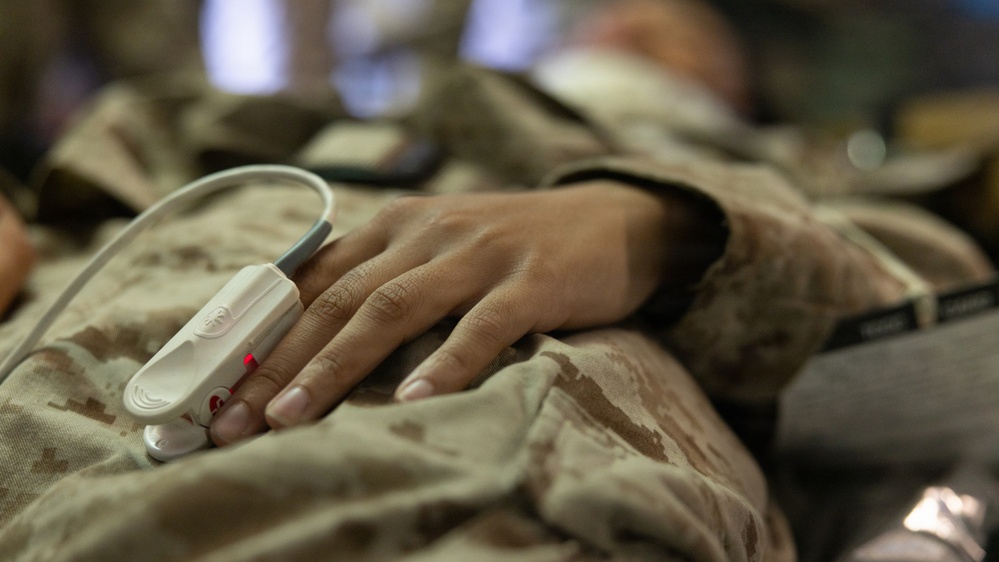 Sailors conduct CBRN and TCCC training during Exercise Steel Knight 25