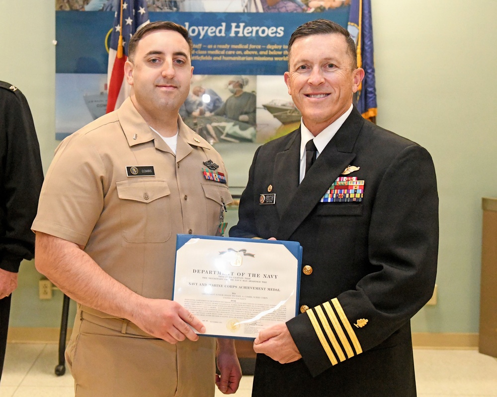 Awards Ceremony at Naval Hospital Jacksonville - Dec. 5, 2025