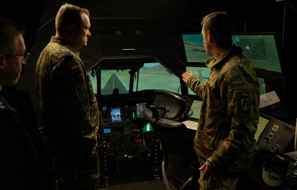 Bundeswehr Visits 12th CAB to Prep for Chinook Acquisition