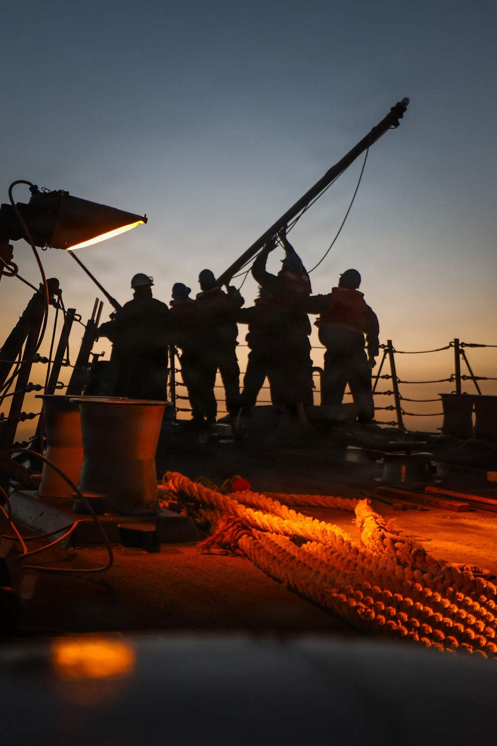 USS Paul Ignatius (DDG 117) ports in Agadir Morocco and conducts Passing Exercises with the Royal Moroccan Navy