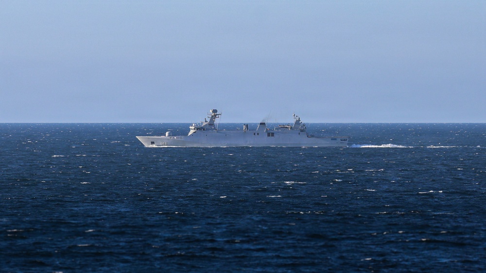 USS Paul Ignatius (DDG 117) ports in Agadir Morocco and conducts Passing Exercises with the Royal Moroccan Navy