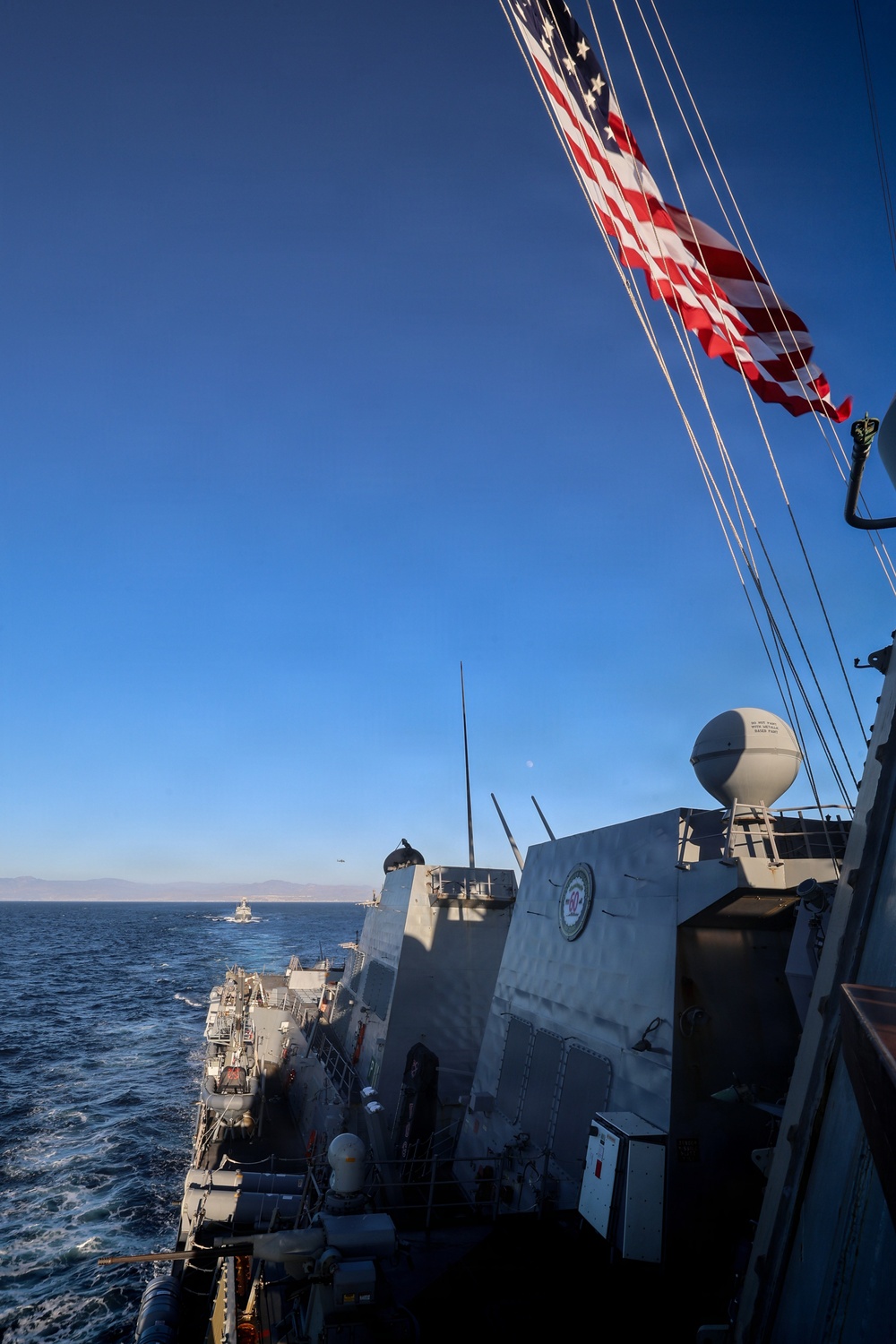 USS Paul Ignatius (DDG 117) ports in Agadir Morocco and conducts Passing Exercises with the Royal Moroccan Navy