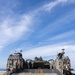 11th MEU Marines and Sailors embark equipment prior to a ship to shore movement