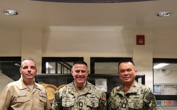 NIOC Pensacola Fleet Cyber/US Tenth Fleet Command Master Chief Happli Visit