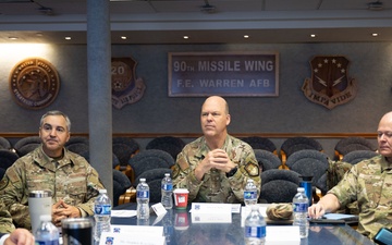 AFGSC Commander Visits F.E. Warren AFB