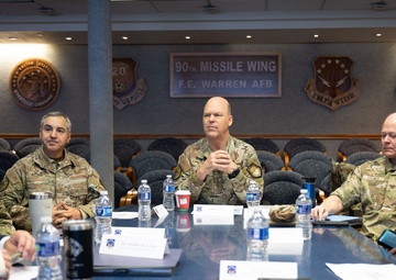 AFGSC Commander Visits F.E. Warren AFB
