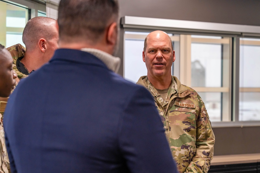 AFGSC Commander Visits F.E. Warren AFB