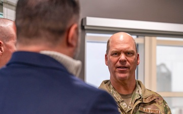 AFGSC Commander Visits F.E. Warren AFB