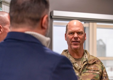 AFGSC Commander Visits F.E. Warren AFB