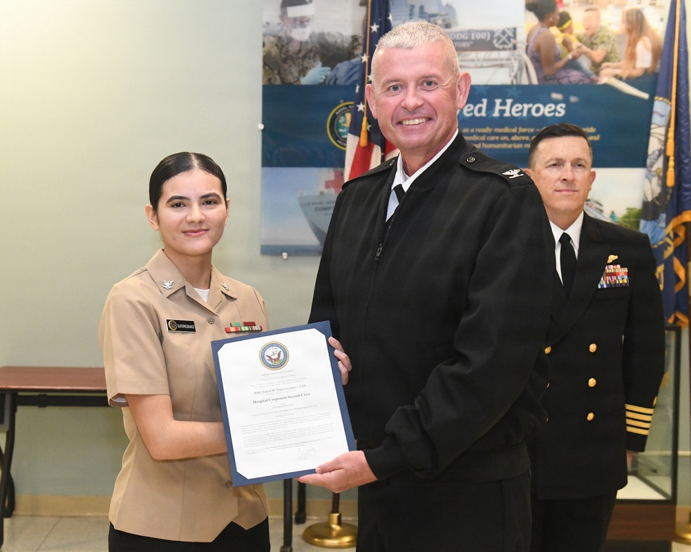 Awards Ceremony at Naval Hospital Jacksonville - Dec. 5, 2025