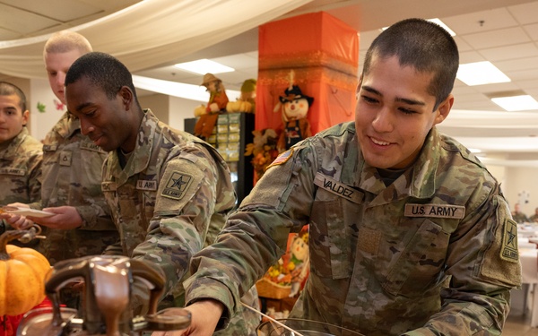Soldiers ‘grateful’ for more than feast this Thanksgiving