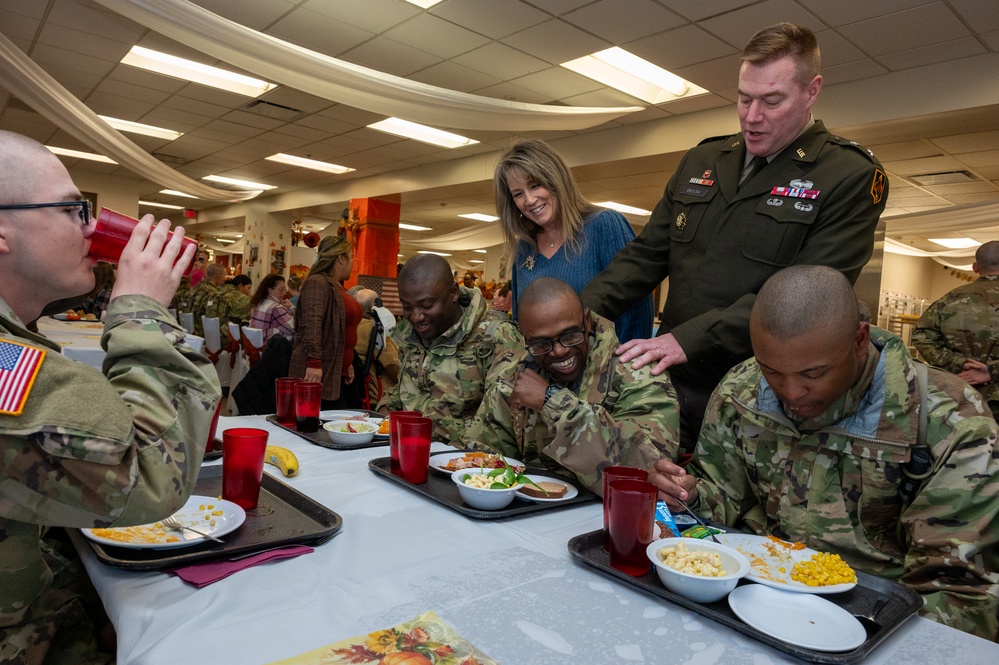 Soldiers ‘grateful’ for more than feast this Thanksgiving