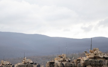 1st Infantry Division Conducts a Platoon Live Fire Exercise at Novo Selo Training Area