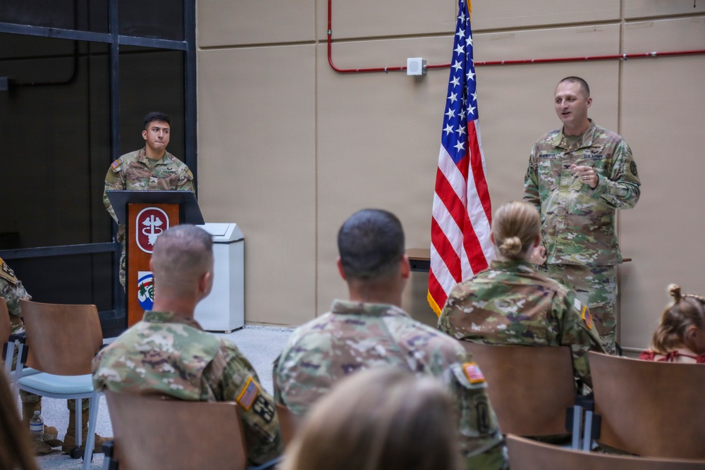 BACH Conducts Promotion Ceremony