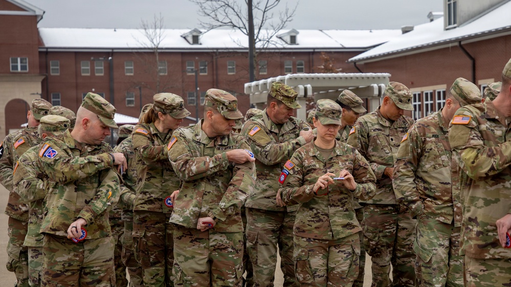 Symbols of a New Mission: USAREC Soldiers Receive New Insignia