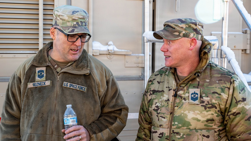 USSF Combat Forces Command Leadership Visits Buckley SFB