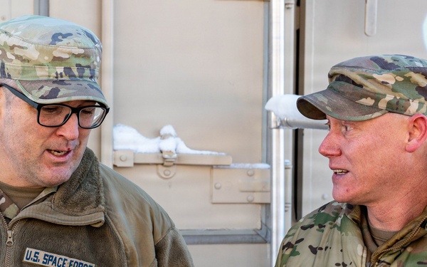USSF Combat Forces Command Leadership Visits Buckley SFB