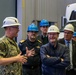Vice Adm. Johnny Wolfe Jr. and Rear Adm. Robert Lauchlan Tour USS Nebraska