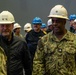 Vice Adm. Johnny Wolfe Jr. and Rear Adm. Robert Lauchlan Tour USS Nebraska