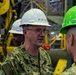 Vice Adm. Johnny Wolfe Jr. and Rear Adm. Robert Lauchlan Tour USS Nebraska