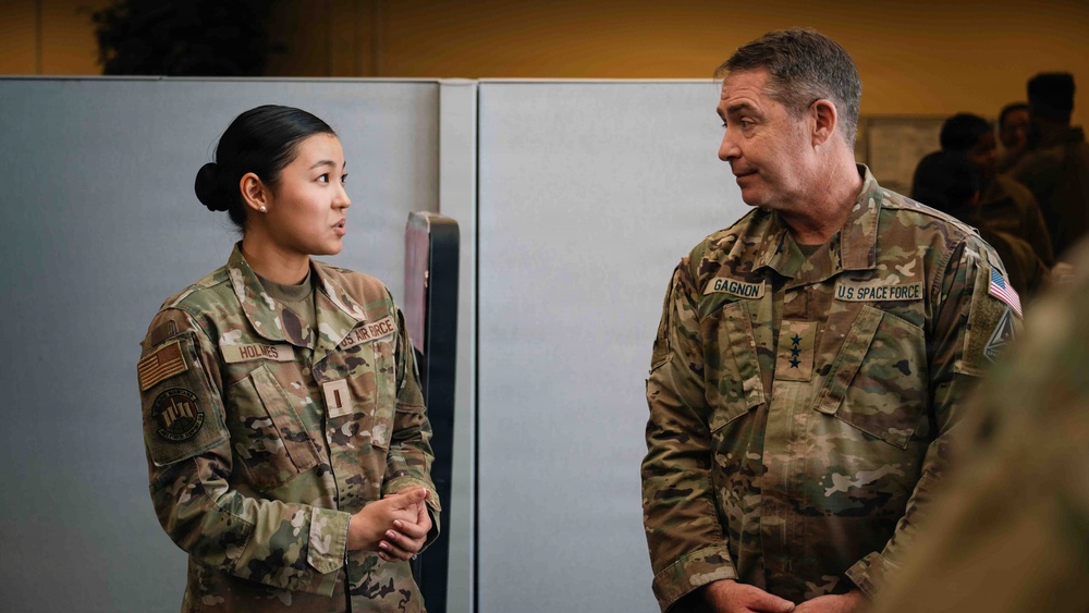 USSF Combat Forces Command Leadership Visits Buckley SFB