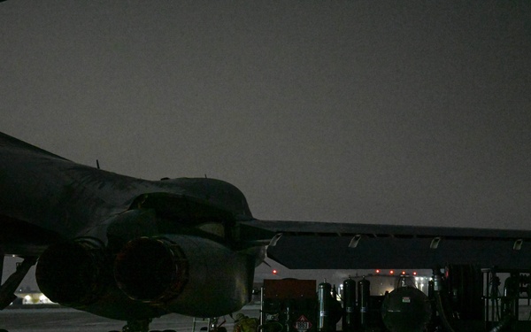 B-1B Lancers return to Ellsworth Air Force Base