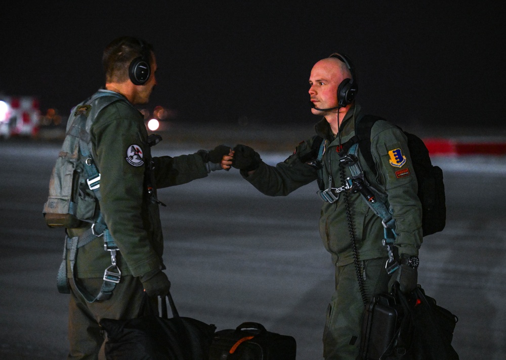 B-1B Lancers return to Ellsworth Air Force Base