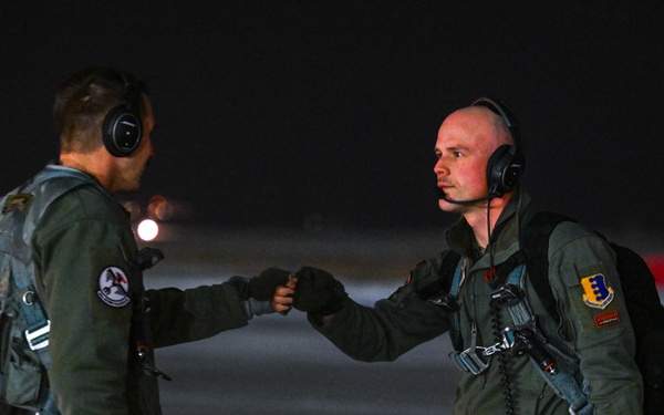 B-1B Lancers return to Ellsworth Air Force Base