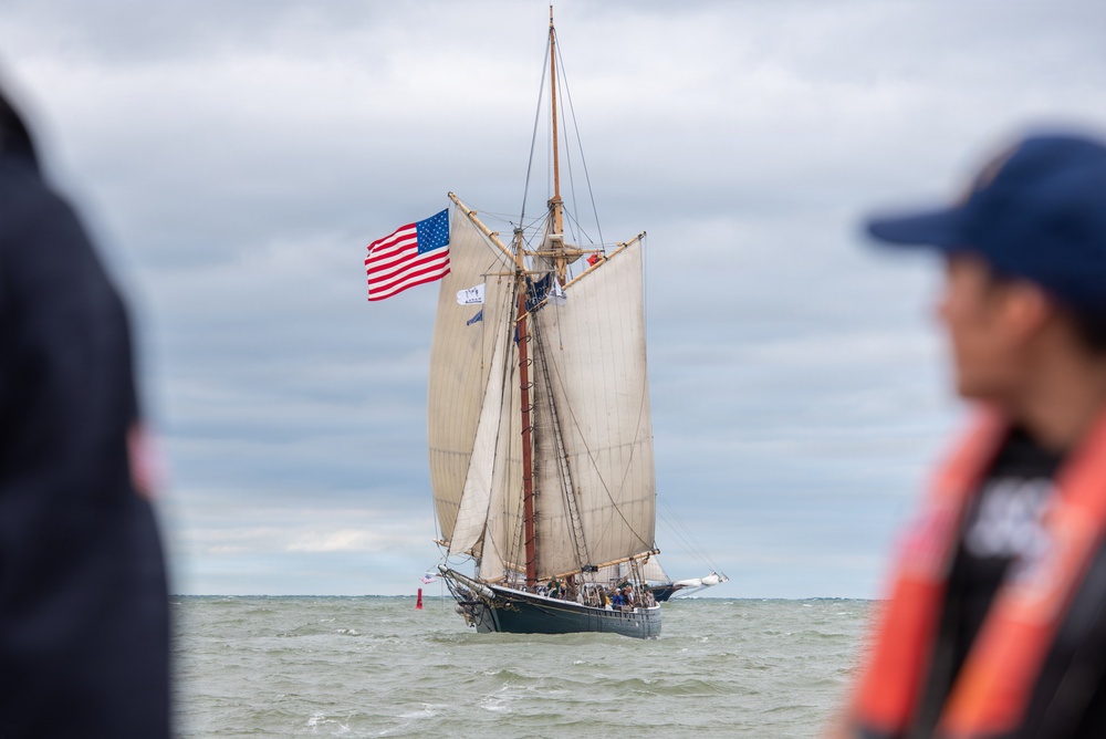 Coast Guard oversees safety for tall ships event in Erie, Pennsylvania