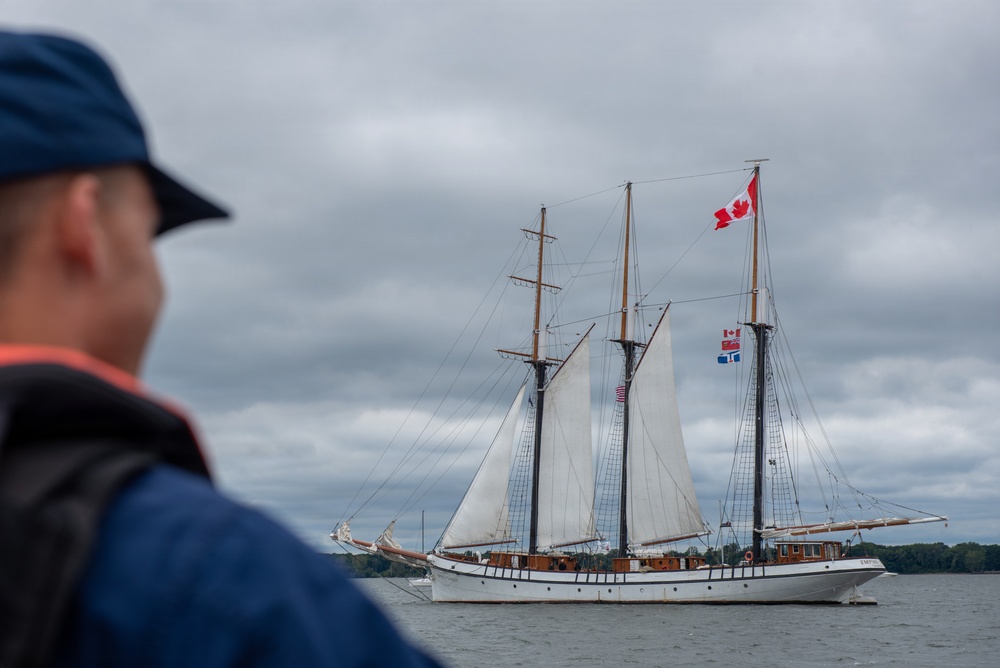 Coast Guard oversees safety for tall ships event in Erie, Pennsylvania