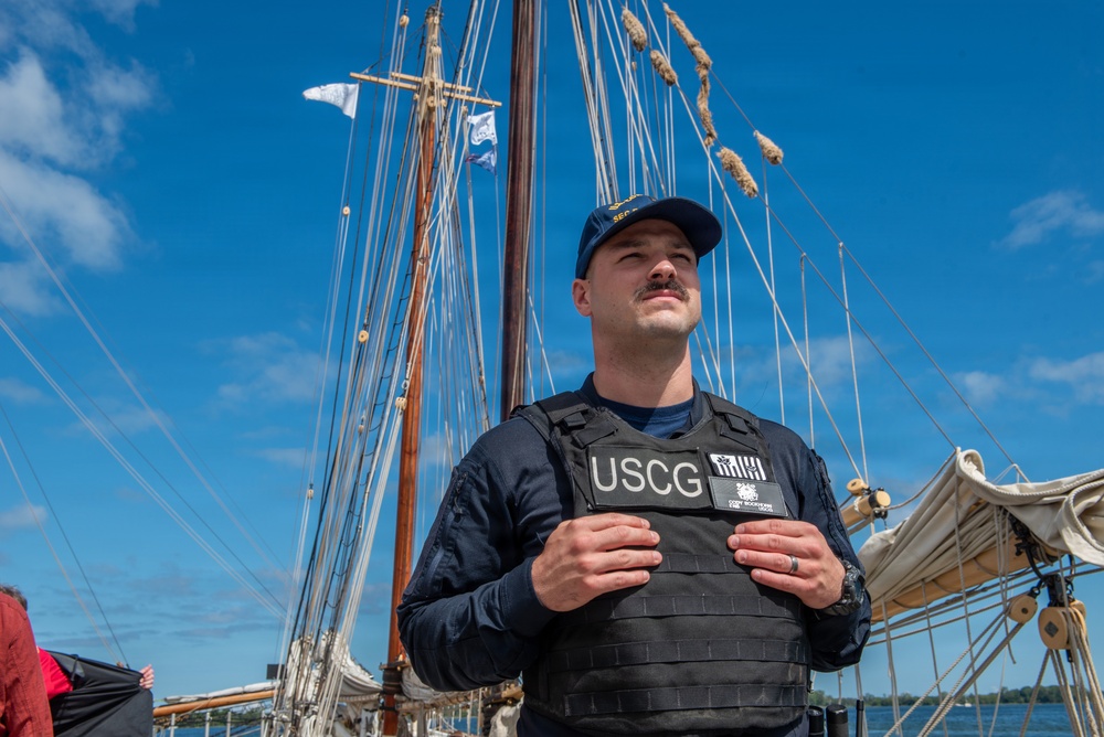 Coast Guard oversees safety for tall ships event in Erie, Pennsylvania