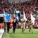 2025 Ohio State military appreciation football game honors service members, veterans