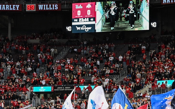 2025 Ohio State military appreciation football game honors service members, veterans