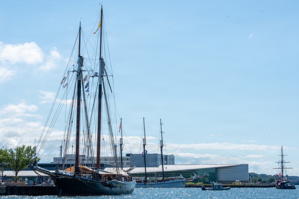 Coast Guard oversees safety for tall ships event in Erie, Pennsylvania