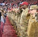 2025 Ohio State military appreciation football game honors service members, veterans