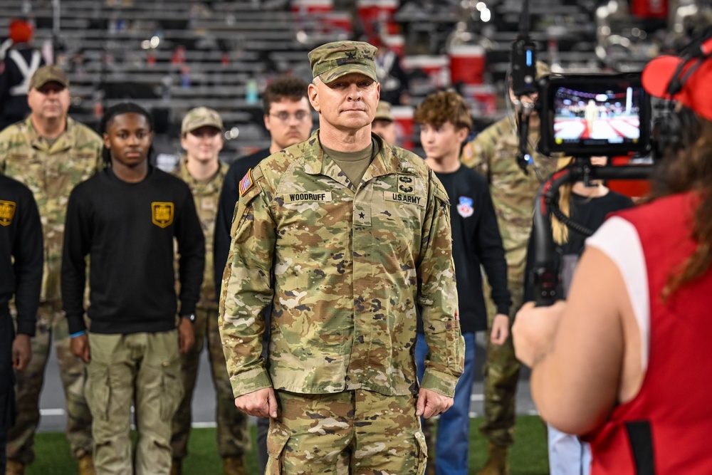 2025 Ohio State military appreciation football game honors service members, veterans