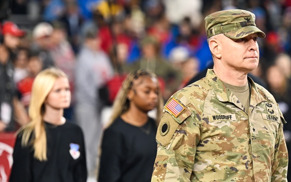 2025 Ohio State military appreciation football game honors service members, veterans