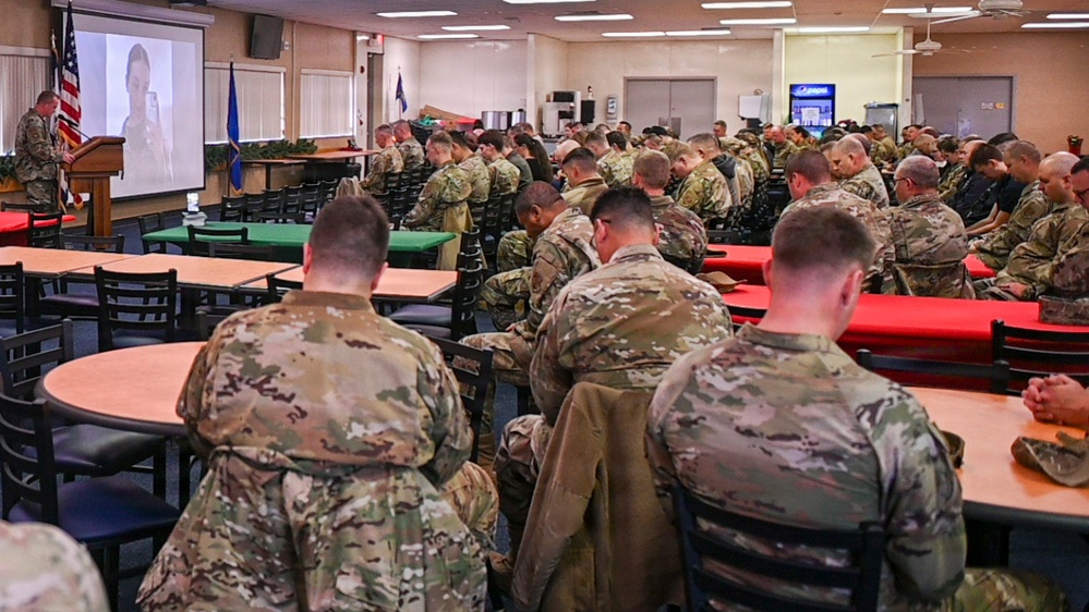 167th Airlift Wing members hold vigil to honor fellow Guardsmen