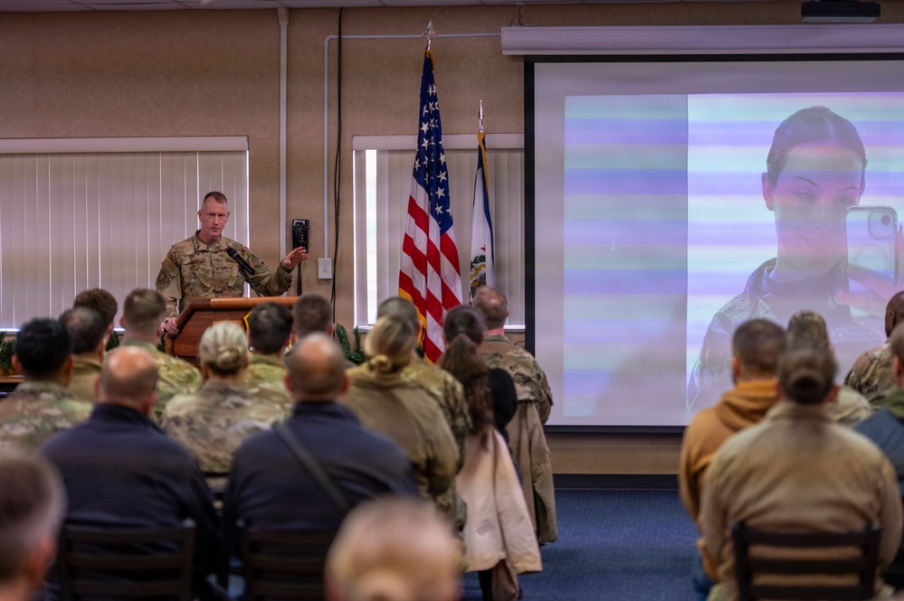 167th Airlift Wing members hold vigil to honor fellow Guardsmen
