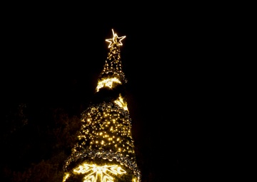 USAG Poland brightens holiday season with tree lightings