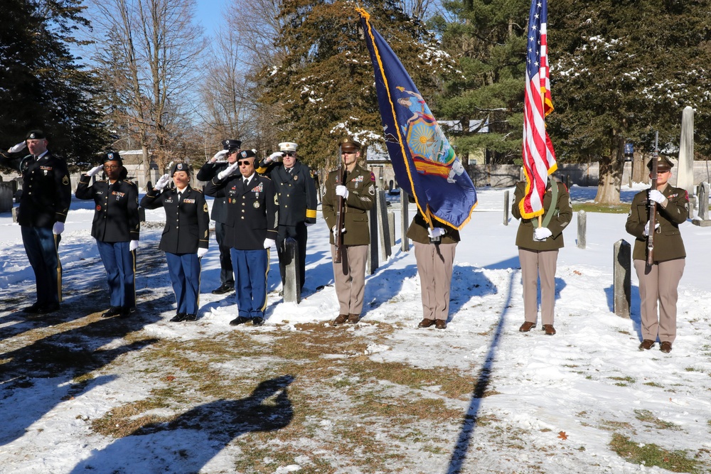 Martin Van Buren Wreath Ceremony