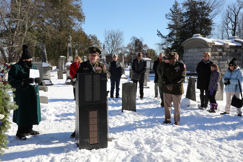 Martin Van Buren Wreath Ceremony