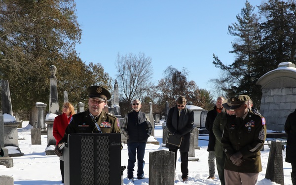Martin Van Buren Wreath Ceremony