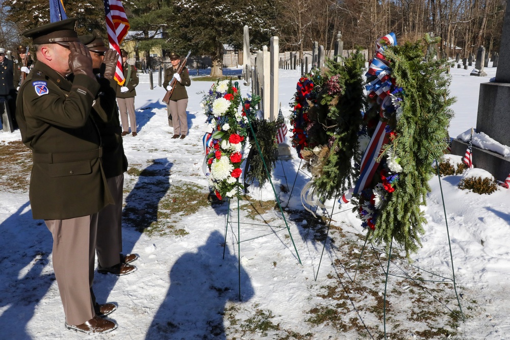 Martin Van Buren Wreath Ceremony
