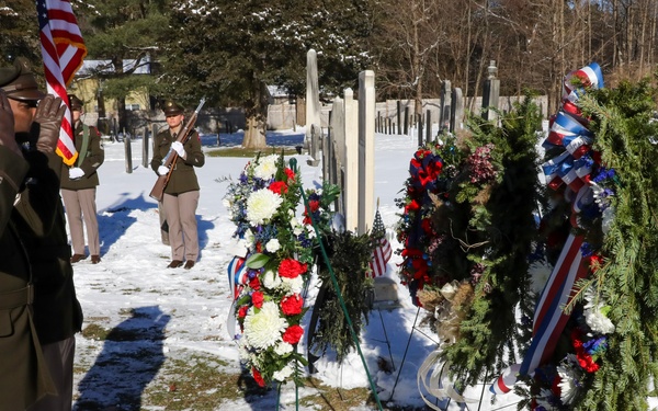 Martin Van Buren Wreath Ceremony