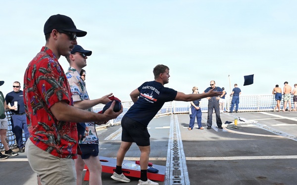 USCGC Polar Star (WAGB 10) celebrates Thanksgiving during Operation Deep Freeze 2026
