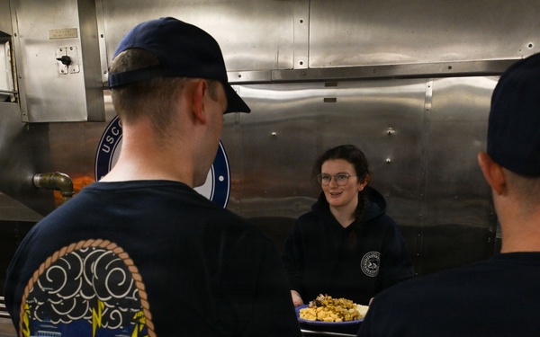 USCGC Polar Star (WAGB 10) celebrates Thanksgiving during Operation Deep Freeze 2026