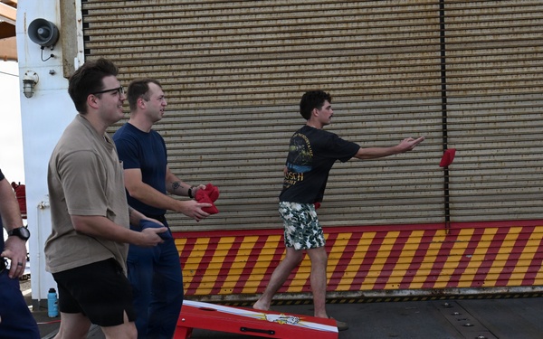 USCGC Polar Star (WAGB 10) celebrates Thanksgiving during Operation Deep Freeze 2026