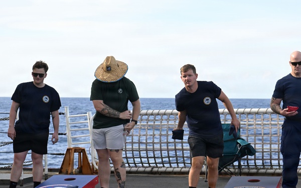 USCGC Polar Star (WAGB 10) celebrates Thanksgiving during Operation Deep Freeze 2026